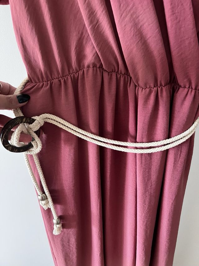 Mono largo-amplio coral | Talle único