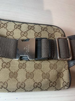Bandolera Gucci hombre - Beige/Marrón