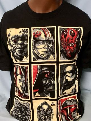 Camiseta Star Wars - Talla L Alucinante