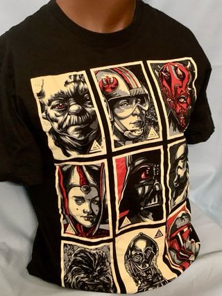 Camiseta Star Wars - Talla L Alucinante
