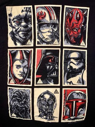 Camiseta Star Wars - Talla L Alucinante