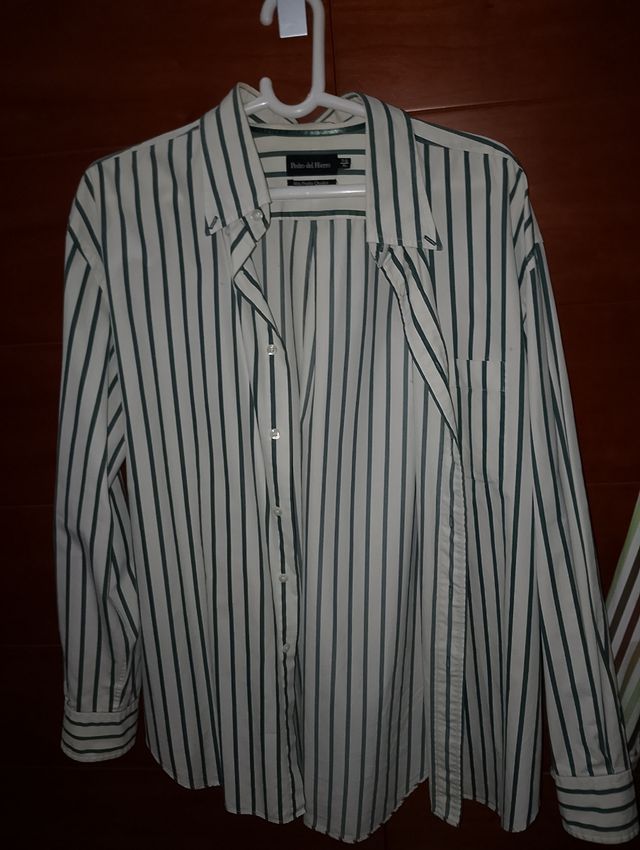 Camisa Pedro del Hierro rayas XL