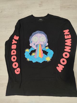 Camiseta Rick & Morty Bershka XL