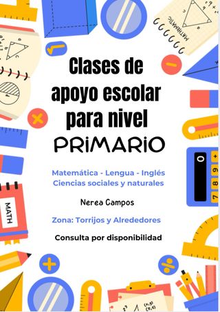 Clases particulares y de refuerzo