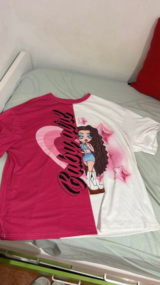 Camiseta Baby Girl Oversize