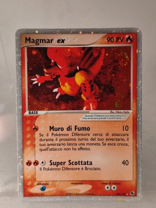 Magmar ex - Carta Pokémon 100/109