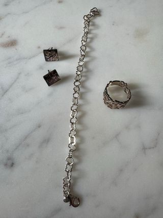 Tous - Anillo y pendientes oso