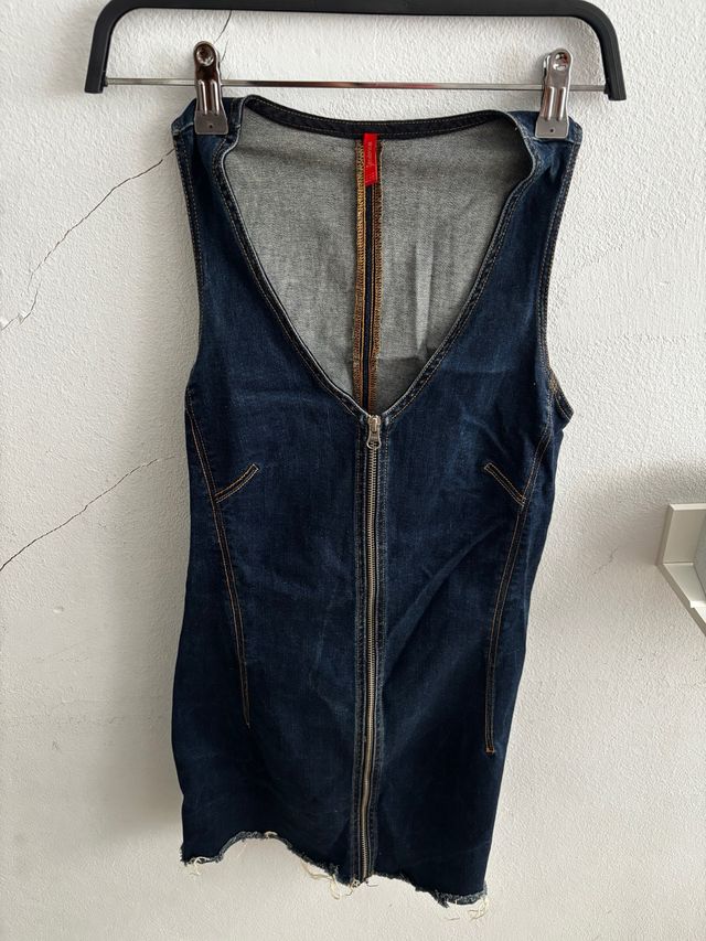 Vestido vaquero corto