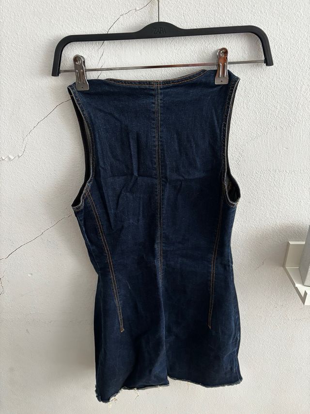 Vestido vaquero corto