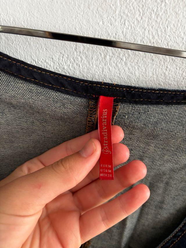 Vestido vaquero corto