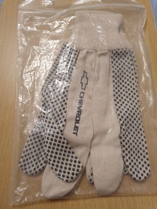 Guantes Chevrolet Beige/Negro