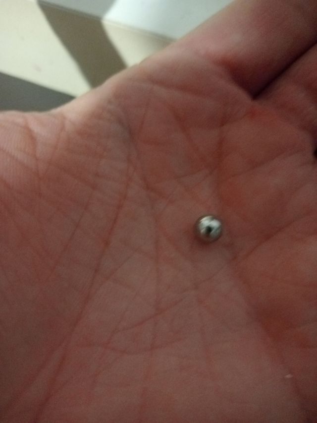 Pack 20 Bolitas Piercing 6mm NUEVAS