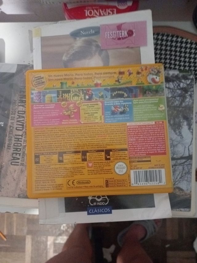 Lote cajas y manuales juegos