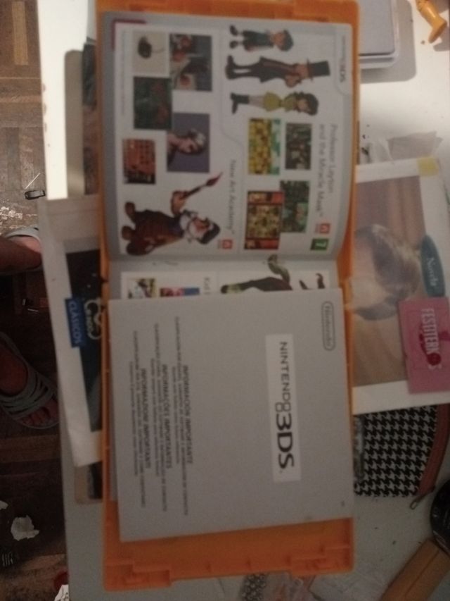 Lote cajas y manuales juegos