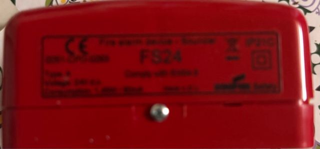 Sirena Cooper FS24 - Antincendio