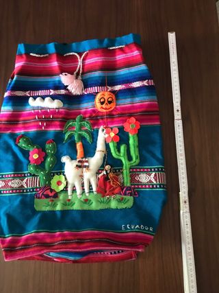 Zaino Ecuador colorato