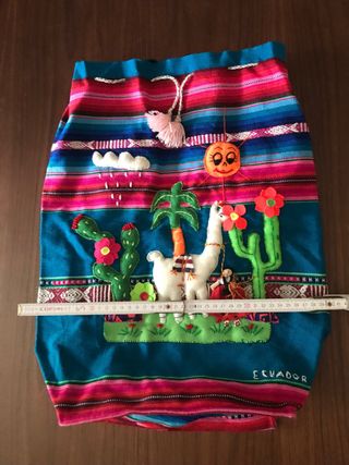 Zaino Ecuador colorato