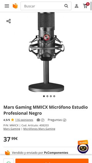 Micrófono PRO A ESTRENAR