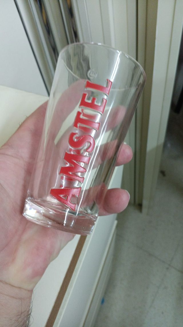 6 Vasos Cerveza Amstel