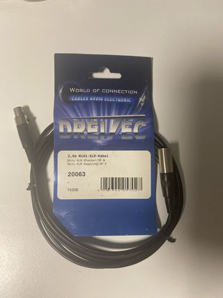 Cable Mini-XLR