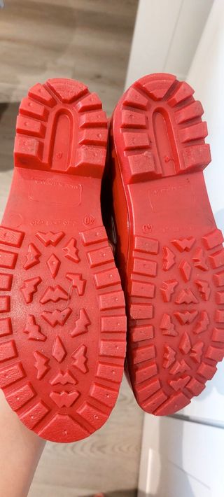 Botas lluvia EL GANSO rojas