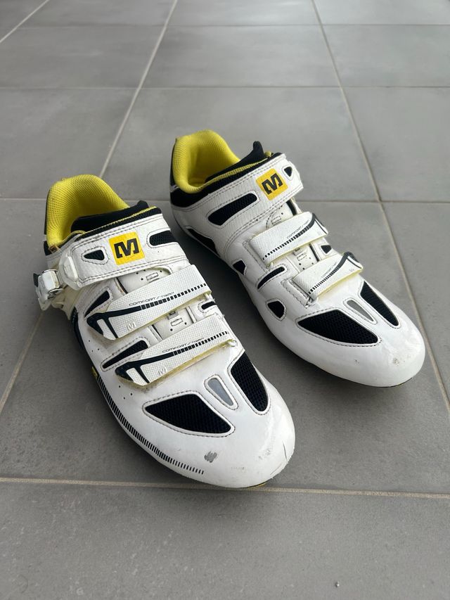 Zapatillas de ciclismo - Mavic carbon  T 45 y 1/3