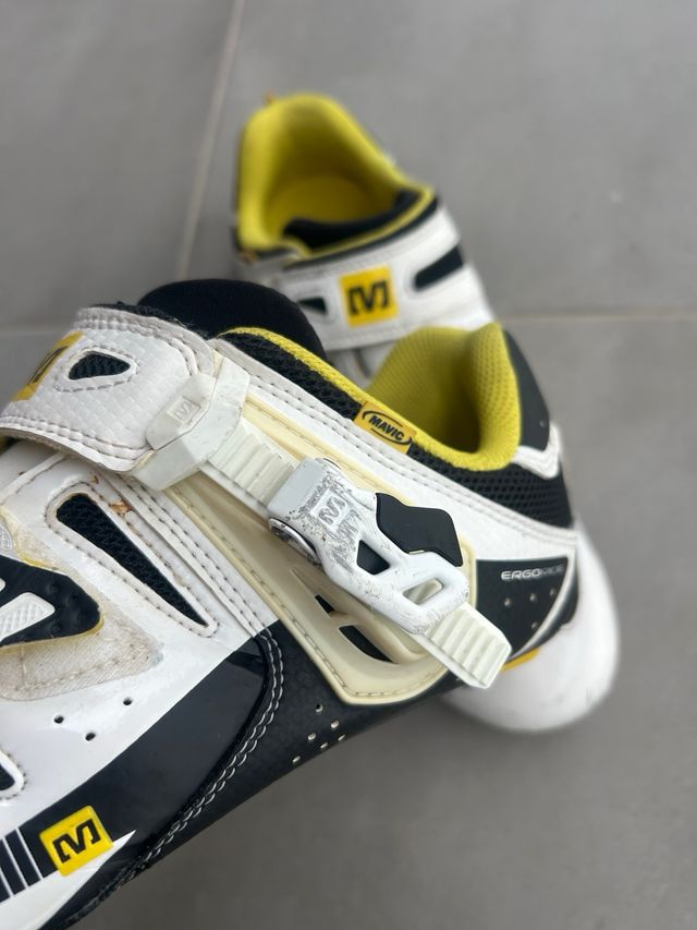 Zapatillas de ciclismo - Mavic carbon  T 45 y 1/3