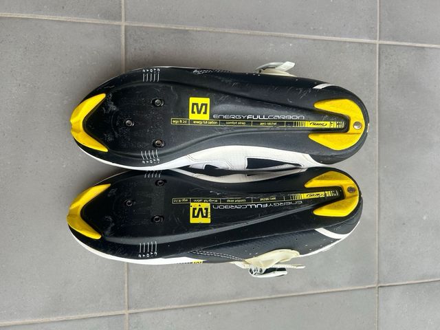 Zapatillas de ciclismo - Mavic carbon  T 45 y 1/3