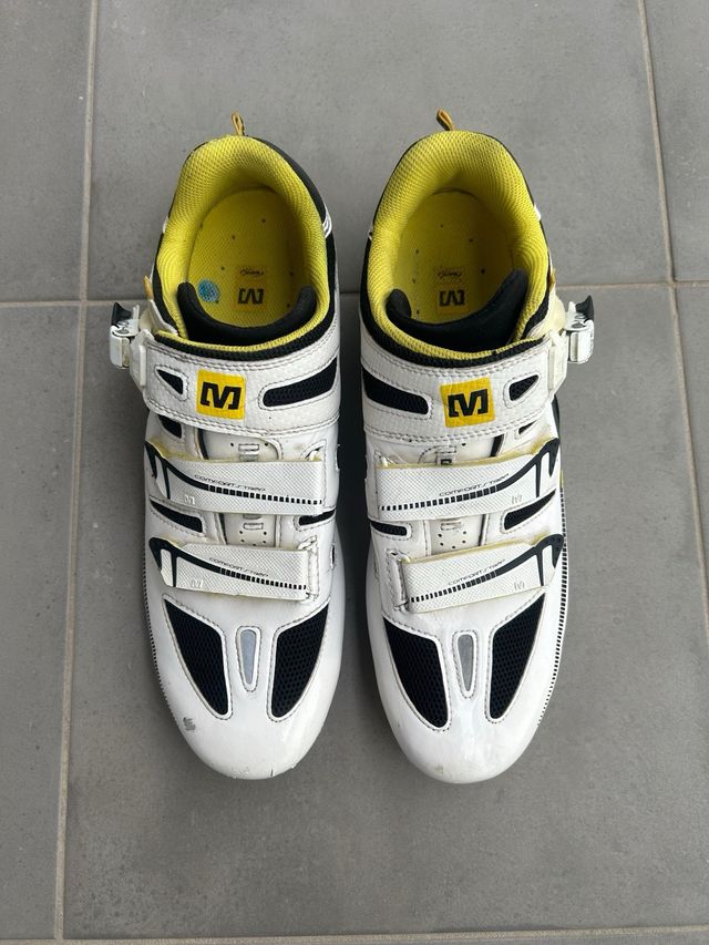 Zapatillas de ciclismo - Mavic carbon  T 45 y 1/3