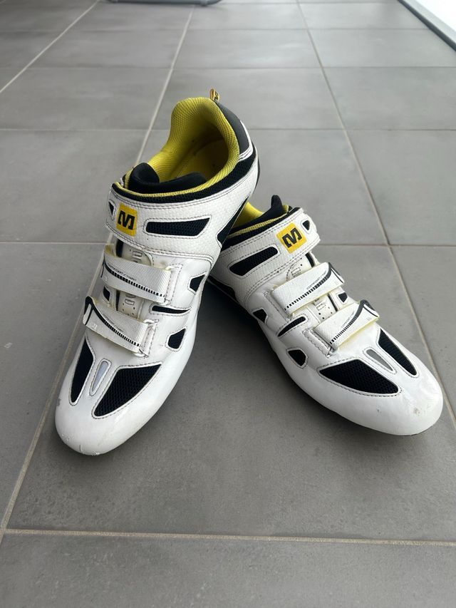 Zapatillas de ciclismo - Mavic carbon  T 45 y 1/3