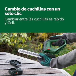 Tijeras cortacésped/cortasetos inalámbricas Bosch 