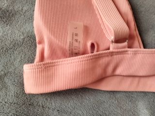 Bikini naranja pastel talla L