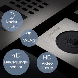 Videoportero IP empotrable DoorBird D1101V