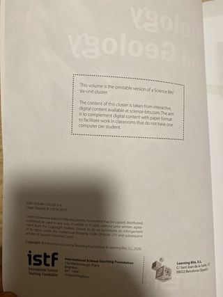 Biology and Geology 3 ESO