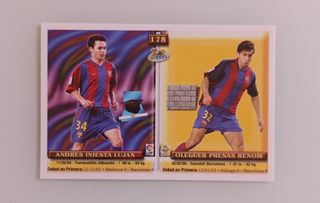 F.C.BARCELONA - TOP LIGA 2004 EQUIPO COMPLETO