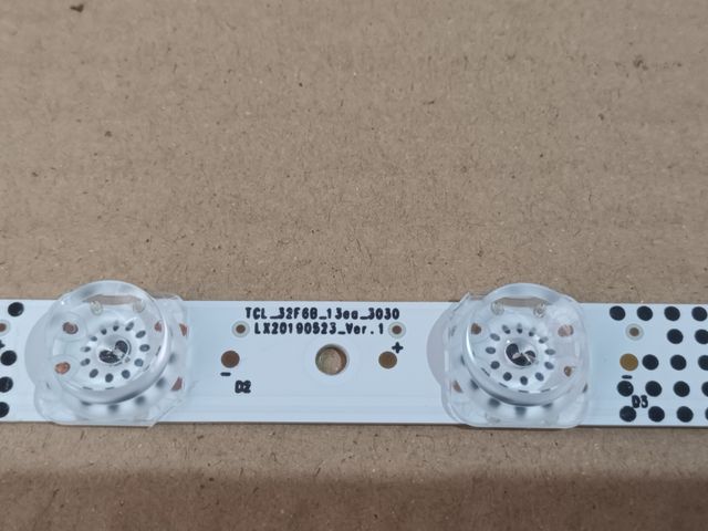 TCL 32S6200, KIT 1 TIRAS LED (ref,378)