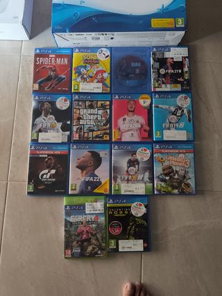 PS4 (PlayStation 4) 1TB + 14 juegos