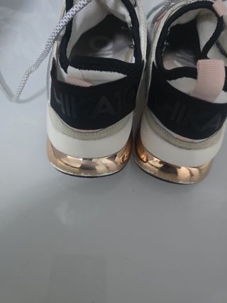 Zapatillas rosa y blancas - Talla 38