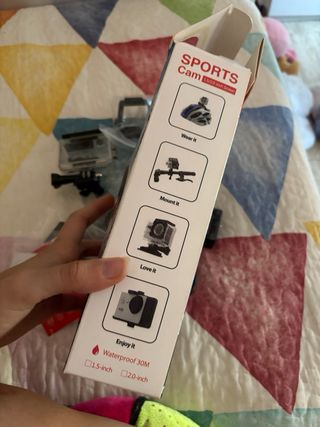 Cámara deportiva 1080p