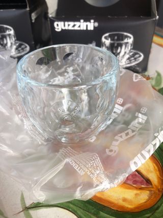 Guzzini Venice: 2 tazzine caffè vetro