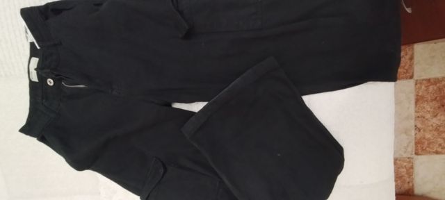 Pantalón Cargo Negro XS