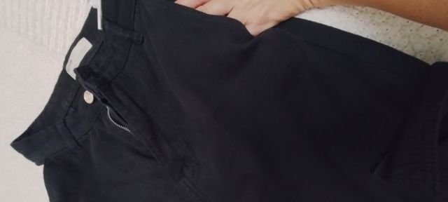 Pantalón Cargo Negro XS