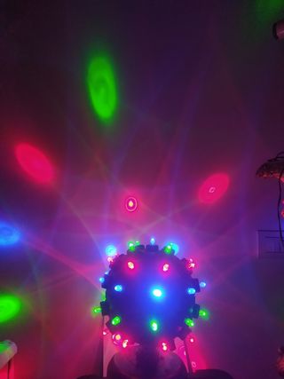 Palla da discoteca LED multi-colore
