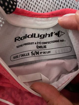 Chaleco Raidlight 18L - Talla S/M
Poco uso