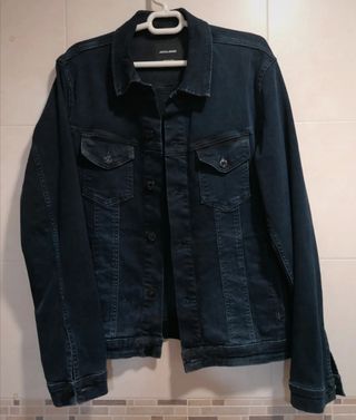 Chaqueta vaquera Jack & Jones azul oscuro