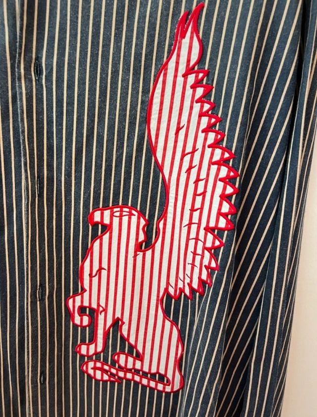 Camisa manga larga Brave Soul talla L rayas