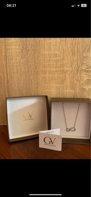 Collana Infinito Gioielli Valenza Argento