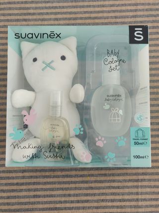 Suavinex bebé: colonia + peluche