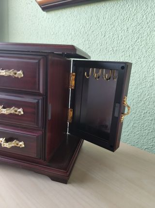 Joyero 2 cajones, música y bailarina