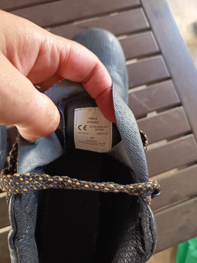 Botas Seguridad - Talla 47